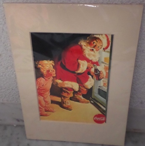 P09264-1 € 4,00 coca cola afbeelding kerstman bij koelkast.jpeg